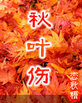 秋叶伤TXT全集封面